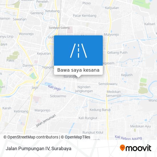 Peta Jalan Pumpungan IV