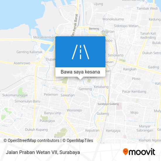 Peta Jalan Praban Wetan VII