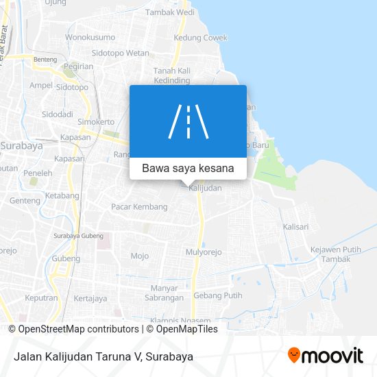 Peta Jalan Kalijudan Taruna V