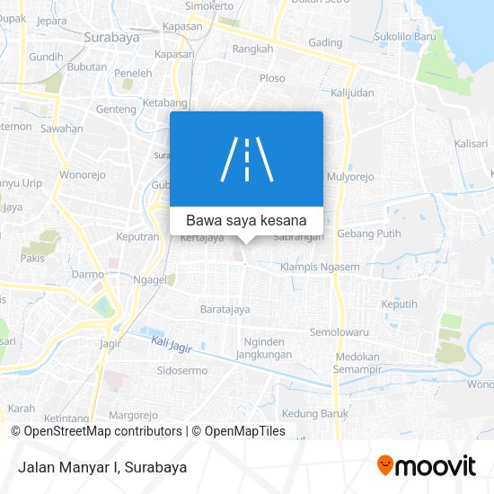 Peta Jalan Manyar I