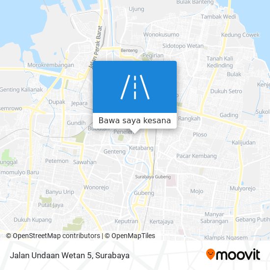 Peta Jalan Undaan Wetan 5