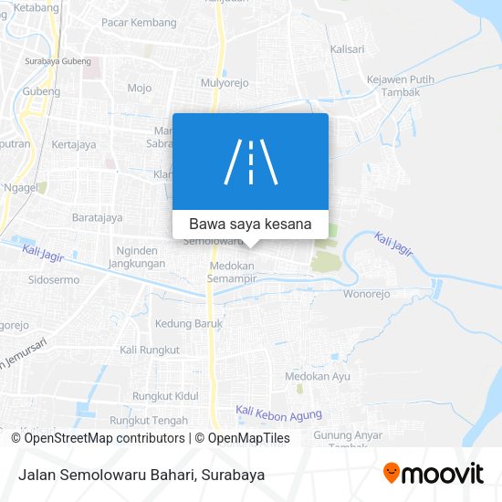 Peta Jalan Semolowaru Bahari
