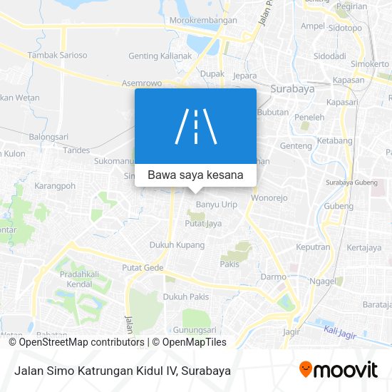 Peta Jalan Simo Katrungan Kidul IV