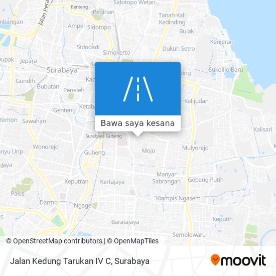 Peta Jalan Kedung Tarukan IV C