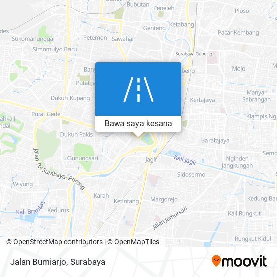 Peta Jalan Bumiarjo