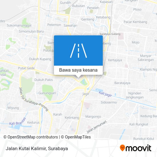 Peta Jalan Kutai Kalimir