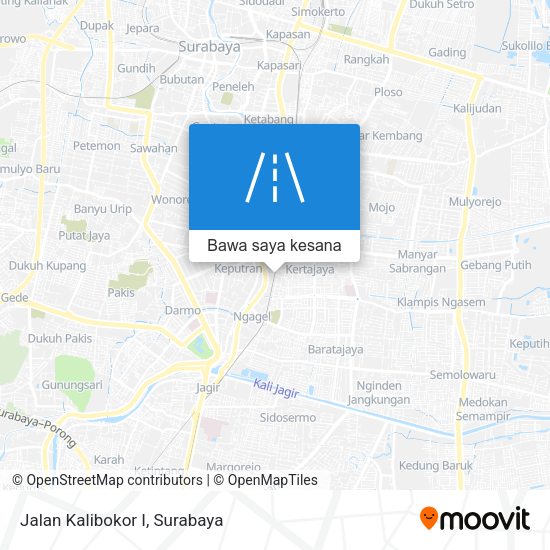 Peta Jalan Kalibokor I