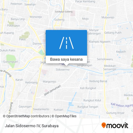 Peta Jalan Sidosermo IV