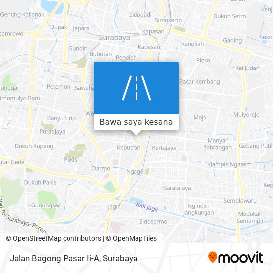 Peta Jalan Bagong Pasar Ii-A