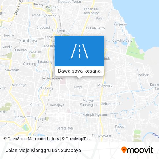 Peta Jalan Mojo Klanggru Lor