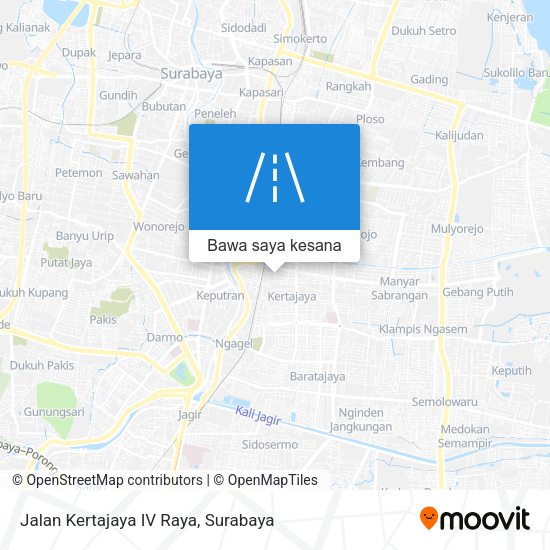 Peta Jalan Kertajaya IV Raya