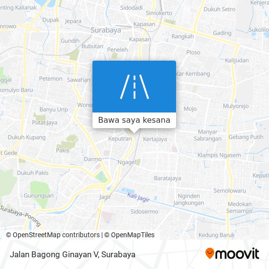 Peta Jalan Bagong Ginayan V