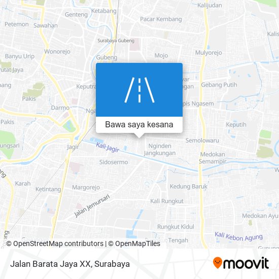 Peta Jalan Barata Jaya XX