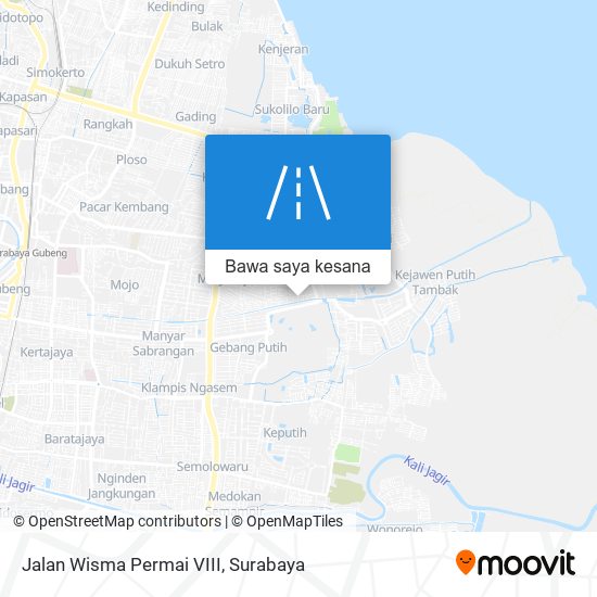 Peta Jalan Wisma Permai VIII