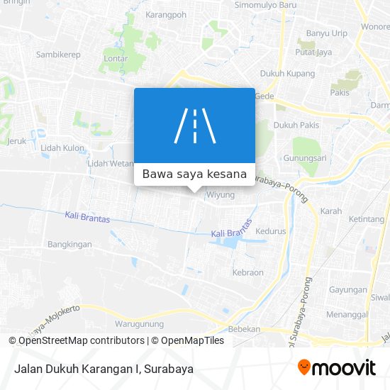 Peta Jalan Dukuh Karangan I