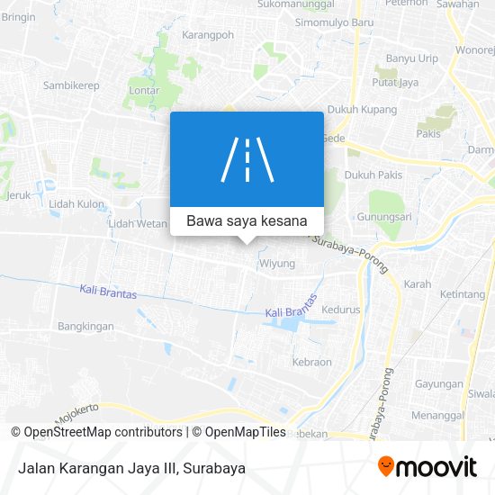 Peta Jalan Karangan Jaya III