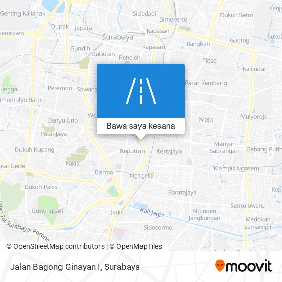 Peta Jalan Bagong Ginayan I