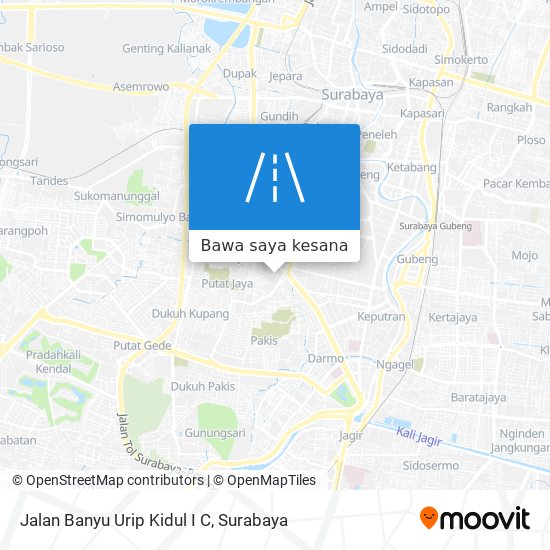 Peta Jalan Banyu Urip Kidul I C