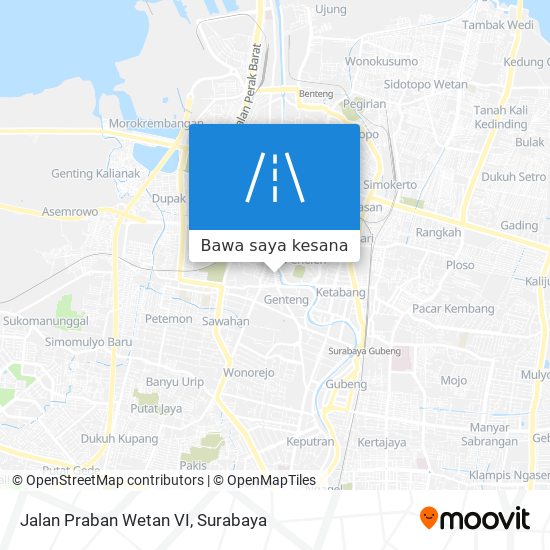 Peta Jalan Praban Wetan VI