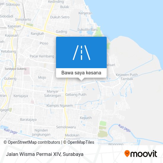 Peta Jalan Wisma Permai XIV