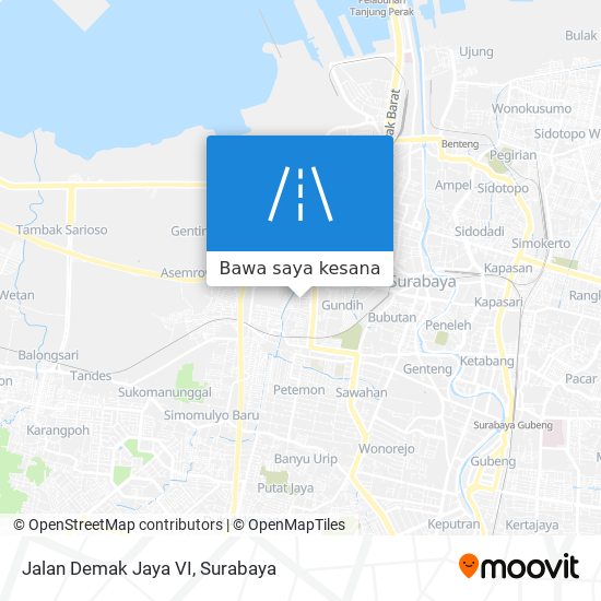 Peta Jalan Demak Jaya VI