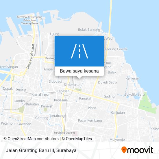 Peta Jalan Granting Baru III