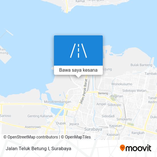 Peta Jalan Teluk Betung I