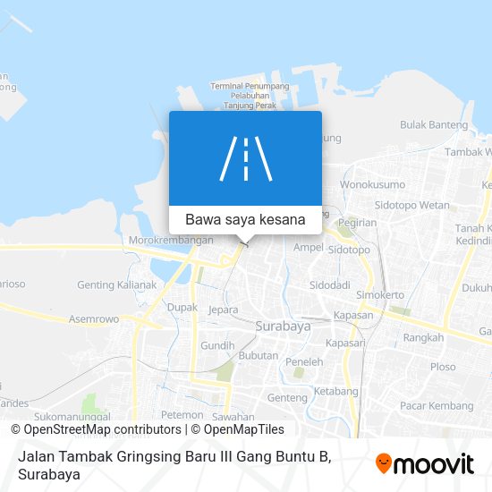 Peta Jalan Tambak Gringsing Baru III Gang Buntu B