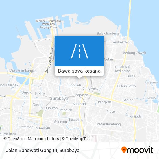 Peta Jalan Banowati Gang III