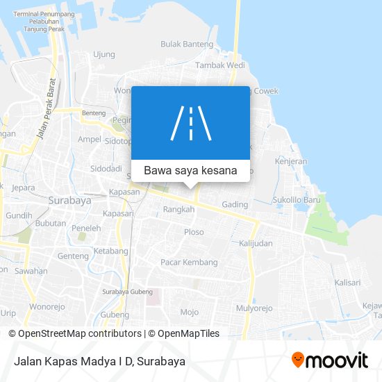 Peta Jalan Kapas Madya I D