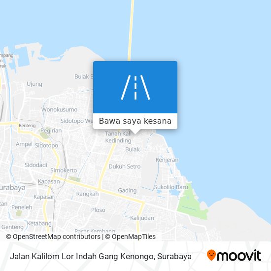 Peta Jalan Kalilom Lor Indah Gang Kenongo