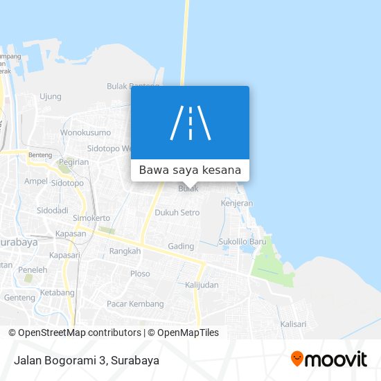 Peta Jalan Bogorami 3