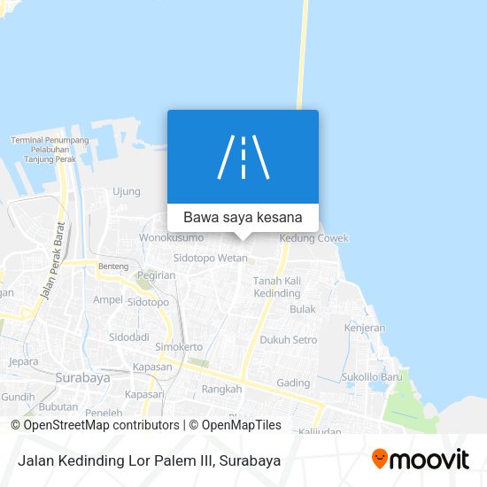 Peta Jalan Kedinding Lor Palem III