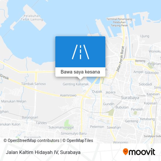 Peta Jalan Kaltim Hidayah IV