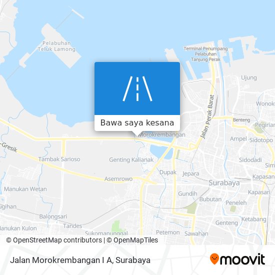 Peta Jalan Morokrembangan I A