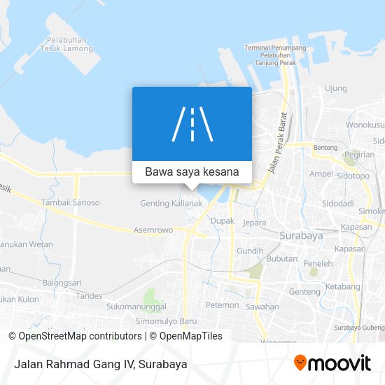 Peta Jalan Rahmad Gang IV