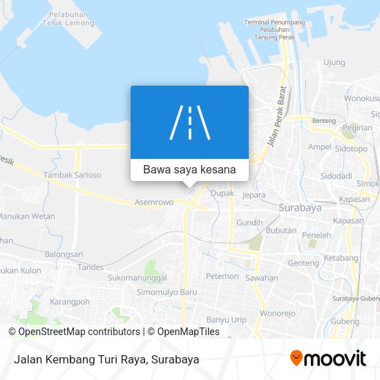 Peta Jalan Kembang Turi Raya