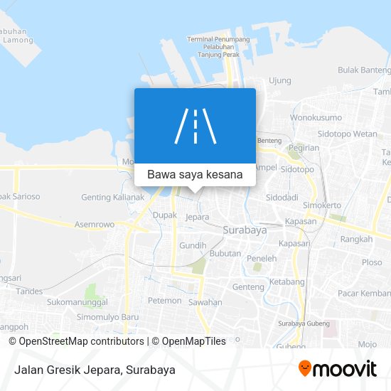 Peta Jalan Gresik Jepara