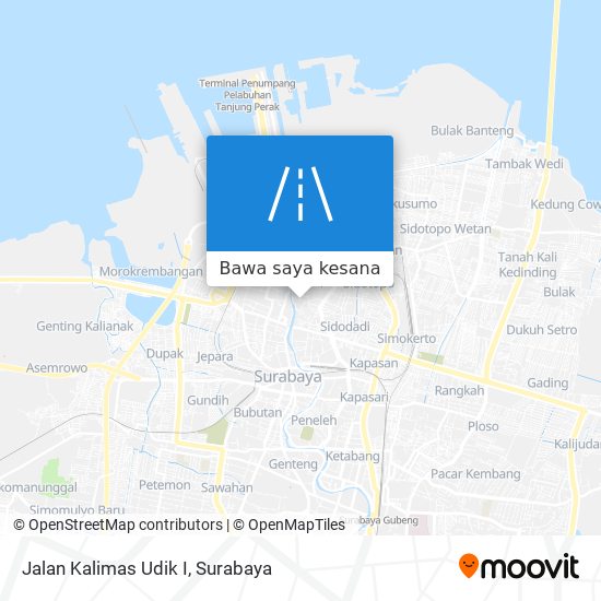 Peta Jalan Kalimas Udik I