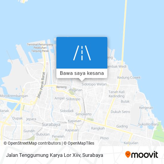 Peta Jalan Tenggumung Karya Lor Xiiv