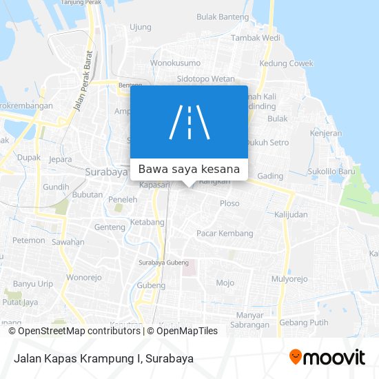 Peta Jalan Kapas Krampung I