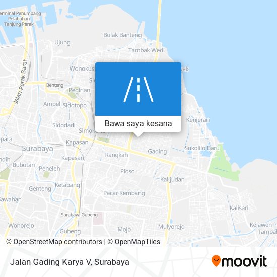Peta Jalan Gading Karya V