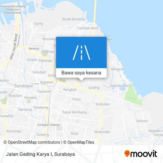 Peta Jalan Gading Karya I