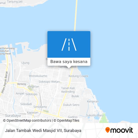 Peta Jalan Tambak Wedi Masjid VII