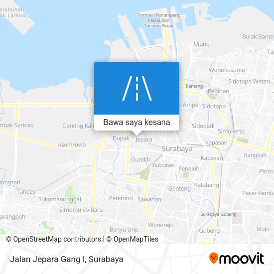 Peta Jalan Jepara Gang I