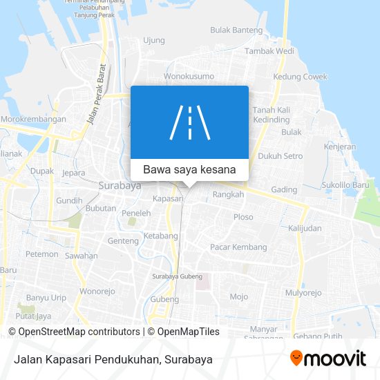 Peta Jalan Kapasari Pendukuhan