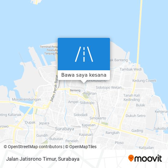 Peta Jalan Jatisrono Timur