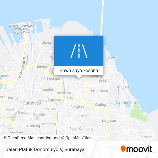 Peta Jalan Platuk Donomulyo V