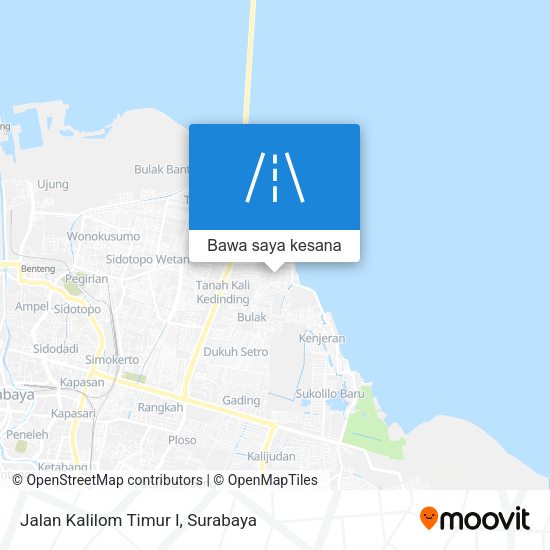 Peta Jalan Kalilom Timur I