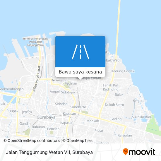 Peta Jalan Tenggumung Wetan VII